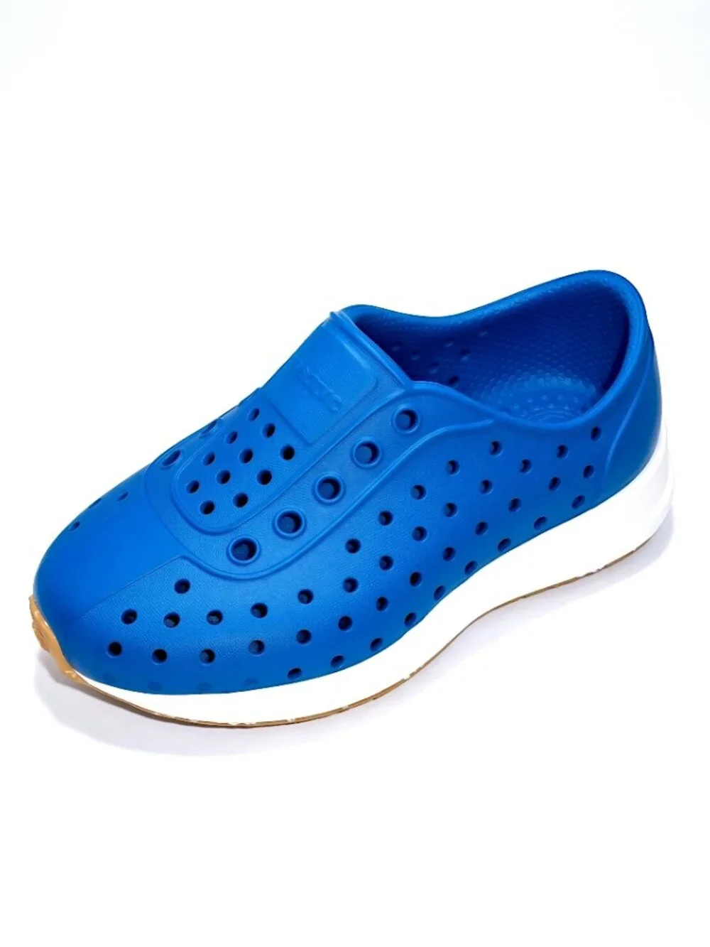 NWT Native Shoes Robbie Sugarlite Victoria Blue Slip-On Sneakers Size 5 Toddler